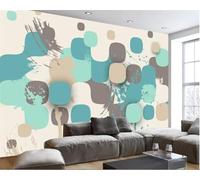 Geometric Minimalist Landscape 3D Modern Wallpaper Home Décor Creative Living Room Sofa Tv Background-150Cm×105Cm