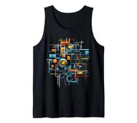 Geometric Motif Art Art Geometric Tank Top
