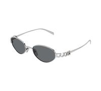 Geometric Oval Sunglasses - female - Gucci - Sunglasses - Gray - 47 MM - Accessories 47 MM