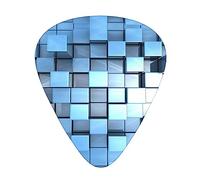 Geometric Pattern Guitar Pick 12 Picks Fashion Personalized Bass Pick Durable Electric Guitar Plectrums Instrument Accessories