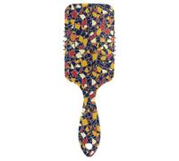 Geometric Pattern Handy Drawn anti static air cushion comb Designed head massager scalp for curly hair with Ergonomic handle cepillo anti frizz para cabello