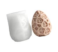 Geometric Pattern Silicone Molds Hollow Out Silicone Molds for Making Soap Chocolate and Holiday Present Topological Elastomer Cast