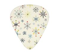 Geometric Pattern Space Print 12 Pieces Guitar Picks For Guitars And Ukulele, Unique Guitar Present