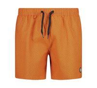 Geometric pattern swim shorts CMP Orange 2XL