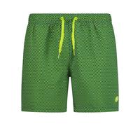 Geometric pattern swim shorts CMP Vert 4XL