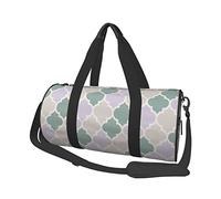 Geometric Pattern Travel Duffel Bag Foldable Weekender Duffle Bag Women Men Overnight Sports Gym Bag