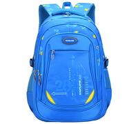 Geometric-Print Backpacks for Teen Boys & Elementary School, Bookbags for Boys
