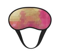 Geometric Rhombus Modern Abstract Art, Full Eye Covers Light Blocking Eye Masks Blackout Sleep Eye Muffs