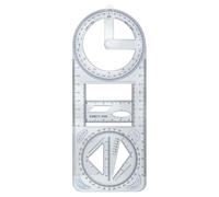 Geometric Ruler - Mathematical Geometry Ruler | Creative Tools for Learning Math Geometric Rulers for Drawing, Drawing Rulers for Drawing and Measuring