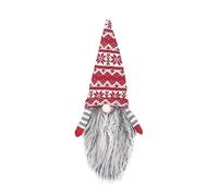 Geometric Sculpture Gnomes Wine Bottle Topper Cover，Knitted Tomte Christmas Bottle Cover Gnome Wine Bottle Bags New Year Decoration Party Table Gifts Self Made Man Sculpture (B, One Size)