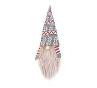 Geometric Sculpture Gnomes Wine Bottle Topper Cover，Knitted Tomte Christmas Bottle Cover Gnome Wine Bottle Bags New Year Decoration Party Table Gifts Self Made Man Sculpture (C, One Size)