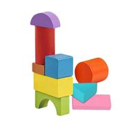 Geometric Shapes - 9 Piece Learning Math Homeschool, Pattern Blocks Geometry Manipulatives with Colorful Design Variety for Home School Preschool Birthday Holiday Kids Student Teacher