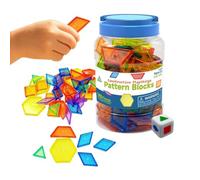 Geometric Shapes For Classroom - Transparent Educational Geometric Toy