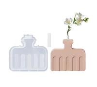 Geometric Silicone Crafting Mold Vase Planter Molds Flowerpot Moulds Suitable for Making Simple Vase Planter Cement Art Handmade Silicone Casting Mold