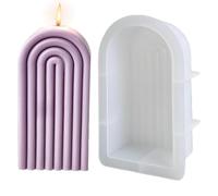 Geometric Silicone Mold - Geometric Line Rainbow Bridge Soap Molds | DIY Plaster Epoxy Molds for Home Decoration, Handicrafts