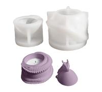 Geometric Storage Box Mold Eggs Shape Silicone Texture