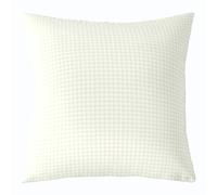 Geometric Stripe Checkered Kids Throw Pillow Cover,Gingham Plaid Grid Check Patchwork Double Sides Pillow Case,Simple Abstract Square Home Decor,Light Green Bed Couch Sofa Cushion Cover,1 Pack 20"x20"