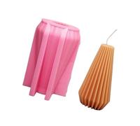 Geometric Striped Silicone Candle Molds Striped Shape Candle Silicone Molds