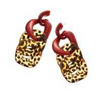 Geometric Stud Earrings Fashion Ear Pendant Elegant Jewelry Studs Statement for Women Everyday and Party Geometry