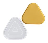 Geometric Sturdy Silicone Tray Mold for Jewelry Dishes, 1, B