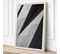 Geometric Surfaces Minimalist Canvas Wall Art Print 24x16 Inch (61 x 41 cm)