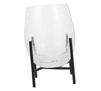 Geometric Terrarium Glass Vase Iron Art Plant Container for Desktop Display Versatile Floral Arrangement Japanese Minimalist Design