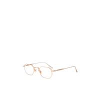 Geometric Titanium Optical Frame - unisex - Matsuda - Glasses - Yellow - 46 MM - Accessories 46 MM