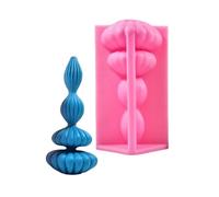 Geometric Tower Silicone Molds for Crafting Soap Gypsum Decorations Desk Ornaments Epoxy Resin Project Crafting Molds