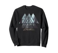 Geometric Triangles Forest And Woods Sweatshirt