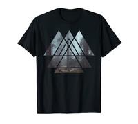 Geometric Triangles Forest And Woods T-Shirt