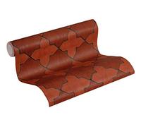 AS Creation New Walls Moroccan Tiles Red Wallpaper 37421-1