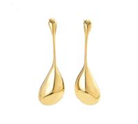 Geometric Water Drop-shaped Earrings for Women, Irregular Large Water Drop Versatile Stud Earrings, Suitable for Dating, Banquet, Party, Dinner Table and Other Scenarios