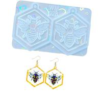 Geometric Winged Jewelry Mold, Silicone Resin Casting Template, Pendant Charm Creator, Earring Project Tool, Easy Release Finish, Single Panel Nature Pendant Casting Form Silicone Jewelry Cavity Charm