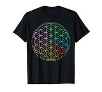 Geometrical Flower of Life Spiritual Mandela Gift Idea desig T-Shirt