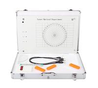 Geometrical Optics Demonstration Experiment Box, Magnetic Optical Set with Three Prisms and Convex Mirror