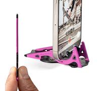 GEOMETRICAL Pocket Tripod PROv2 - Card-Size Stand, for iPhone, Thunder Pink Universal Kit