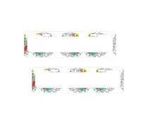 Geometry Brain Image With Science Print License Plate Frames Aluminum Metal License Plate Holder Covers Rustproof Waterproof Decorative Sign Frames