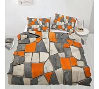 Geometry Comforter Cover Mosaic Fragments Duvet Cover Super King Irregular Art Bedspread Cover Soft Kids Boys Girls Bedding Set With 2 Pillowcase