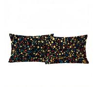 Geometry Cushion Covers 30 x 50 Pillow Cases 2 Pack Abstract Full Coverage Double Sided Printing, Art Decor Cushion Covers 12x20 In, Pillows Protector for Sofa Bed Home Decoration Gifts 1853-XYBZ