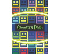 Geometry Dash blank page sketchbook: Fun and bright blank page book to draw, doodle, sketch and make masters pieces. 120 pages, 6" x 9", great size for schoolbags or to take on vacation
