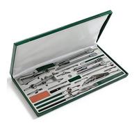 Geometry Drawing Kit 23pcs, Professional Drafting Tools Set for Designers and Drafters, Includes Large Extension Beam for Accurate Circles and Construction Engineering