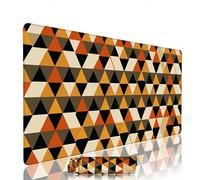 Geometry Mouse Pad Large Gaming Keyboard Pads 19.7x9.8x0.12 inch Computer Full Desk Mat Waterproof with Rubber Base Non-Slip xxl Modern Laptop Mat Gaming Accessories with Stitched Edges Office w-2270