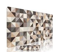 Geometry Mouse Pad Large Gaming Keyboard Pads 27.6x11.8x0.12 inch Computer Full Desk Mat Waterproof with Rubber Base Non-Slip xxl Modern Laptop Mat Gaming Accessories with Stitched Edges Office w-2248