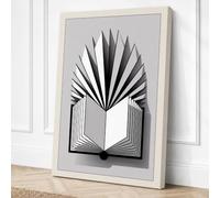 Geometry of Knowledge Canvas Wall Art Print 18x12 Inch