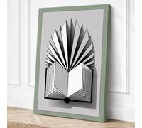 Geometry of Knowledge Canvas Wall Art Print 18x12 Inch (46 x 30 cm)