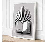 Geometry of Knowledge Canvas Wall Art Print 30x20 Inch (76 x 51 cm)