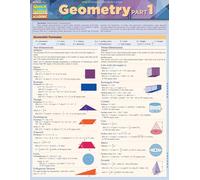 Geometry Part 1: QuickStudy Laminated Reference Guide (Quick Study Academic)