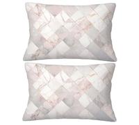 Geometry Pillowcase Solid Color Pillow Cases 2 Pack Cushion Covers 60 x 80 Oblong Throw Pillow Covers With Lnvisible Zipper, 2025 New Spring Velvet Cushions forSofa Bedroom Living Home Decor O-101Y