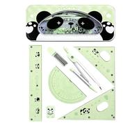 Geometry Set for Students Multifunctional Compass Eraser Ruler