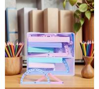 Geometry Set | Magnetic Shape Recognition Game | Game Interactive Toy for Kids Preschool Home Family Time Party Activities School Classroom Elementary Morning Leisure Kindergarten